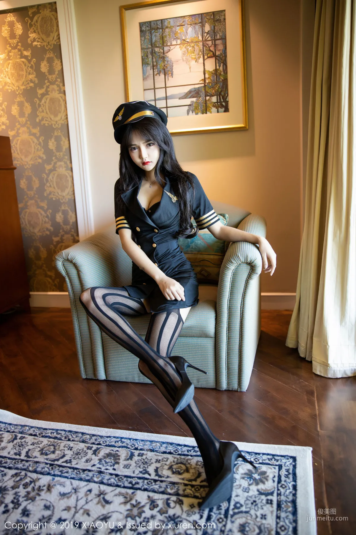 Miko Jiang Handsome Policewoman Uniform [XIAOYU] Vol.206 Photo Set photo 14