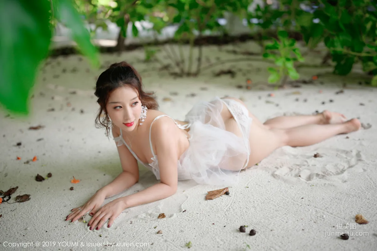Xiao Hui Outdoor Beach Sheer Lingerie Series [HuaYang] Vol.191 Photo Set photo 35