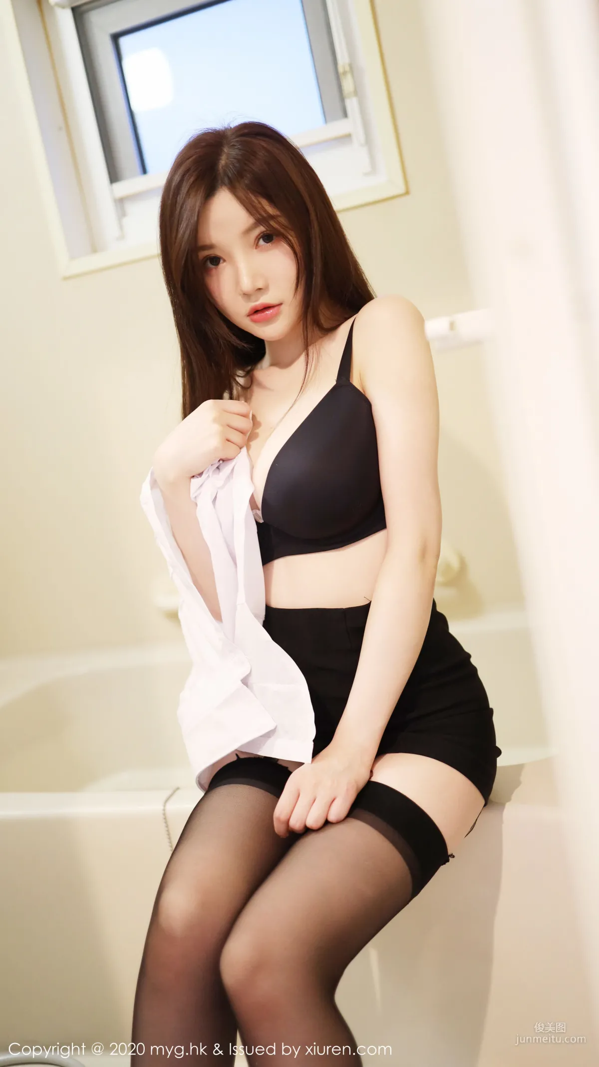 Mini Dameng Meng Hotel Secretary Uniform [MyGirl] Vol.427 Photo Set photo 30