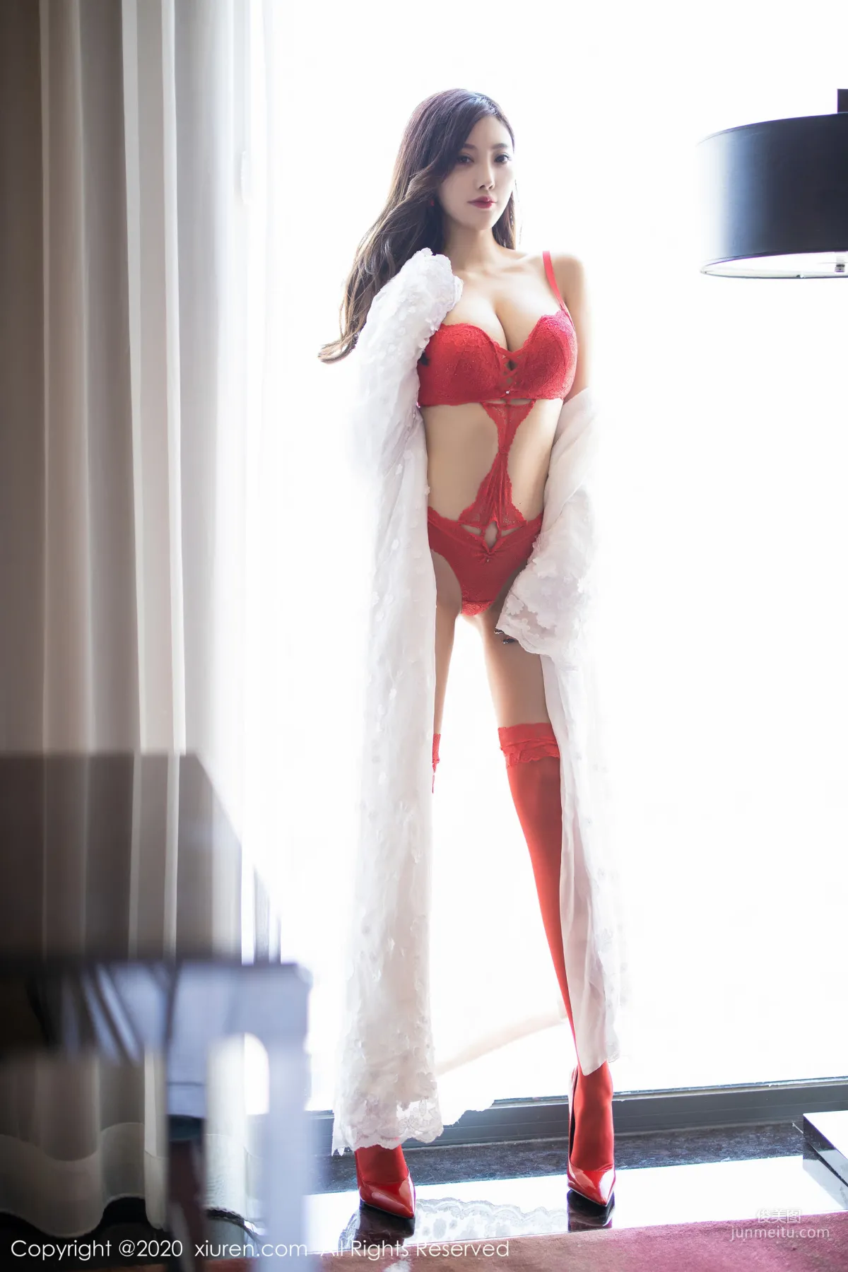 Yang Chenchen sugar Red Hot Sexy Lingerie [XiuRen] No.1949 Photo Set photo 25