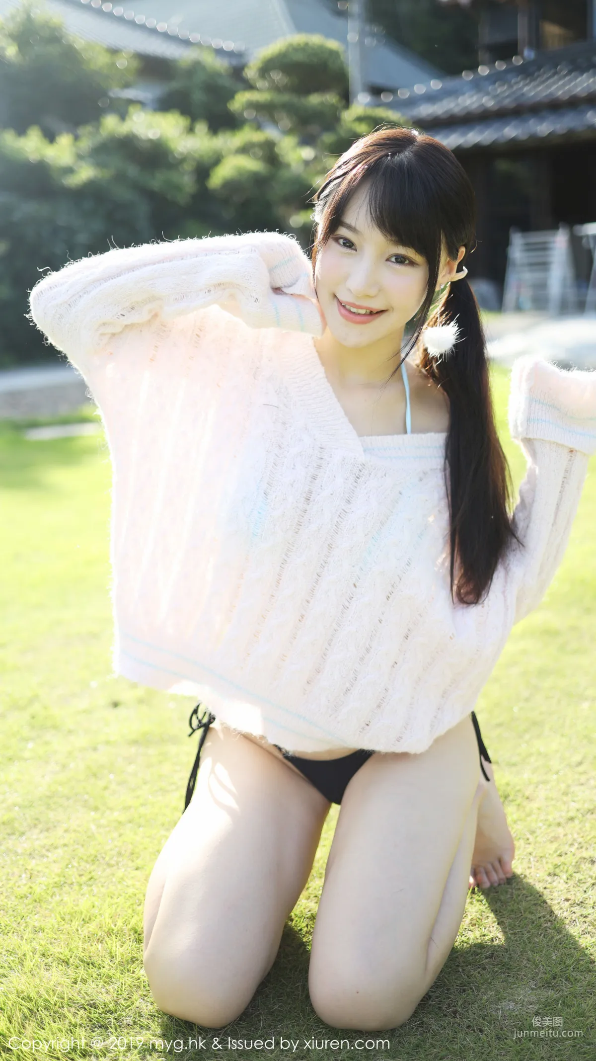 Barbie Keer Flower, Outdoor Grassland Shooting Series [MyGirl] Vol.416 Photo Set photo 14
