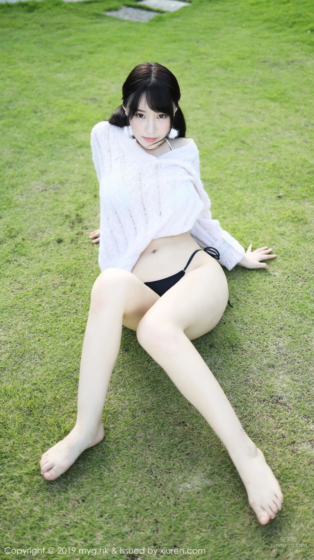 Barbie Keer Flower, Outdoor Grassland Shooting Series [MyGirl] Vol.416 Photo Set photo 12