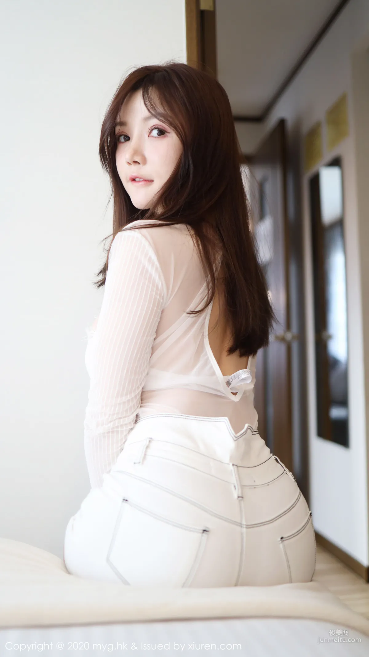 Nuo Meizi Mini, Private Jeans Series [MyGirl] Vol.428 Photo Set photo 17