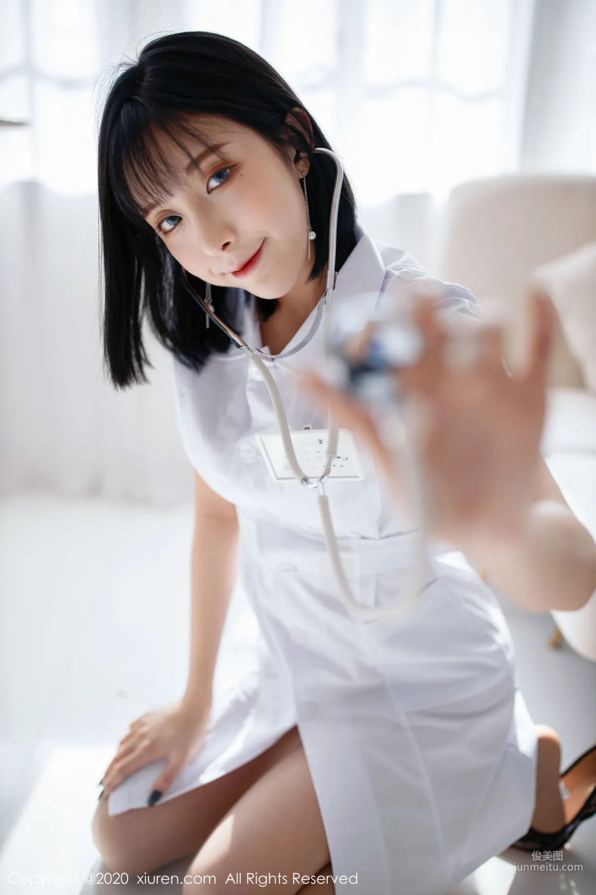 Chen Xiaomiao, Little Nurse in White, [XiuRen] No.1947 Photo Set photo 5