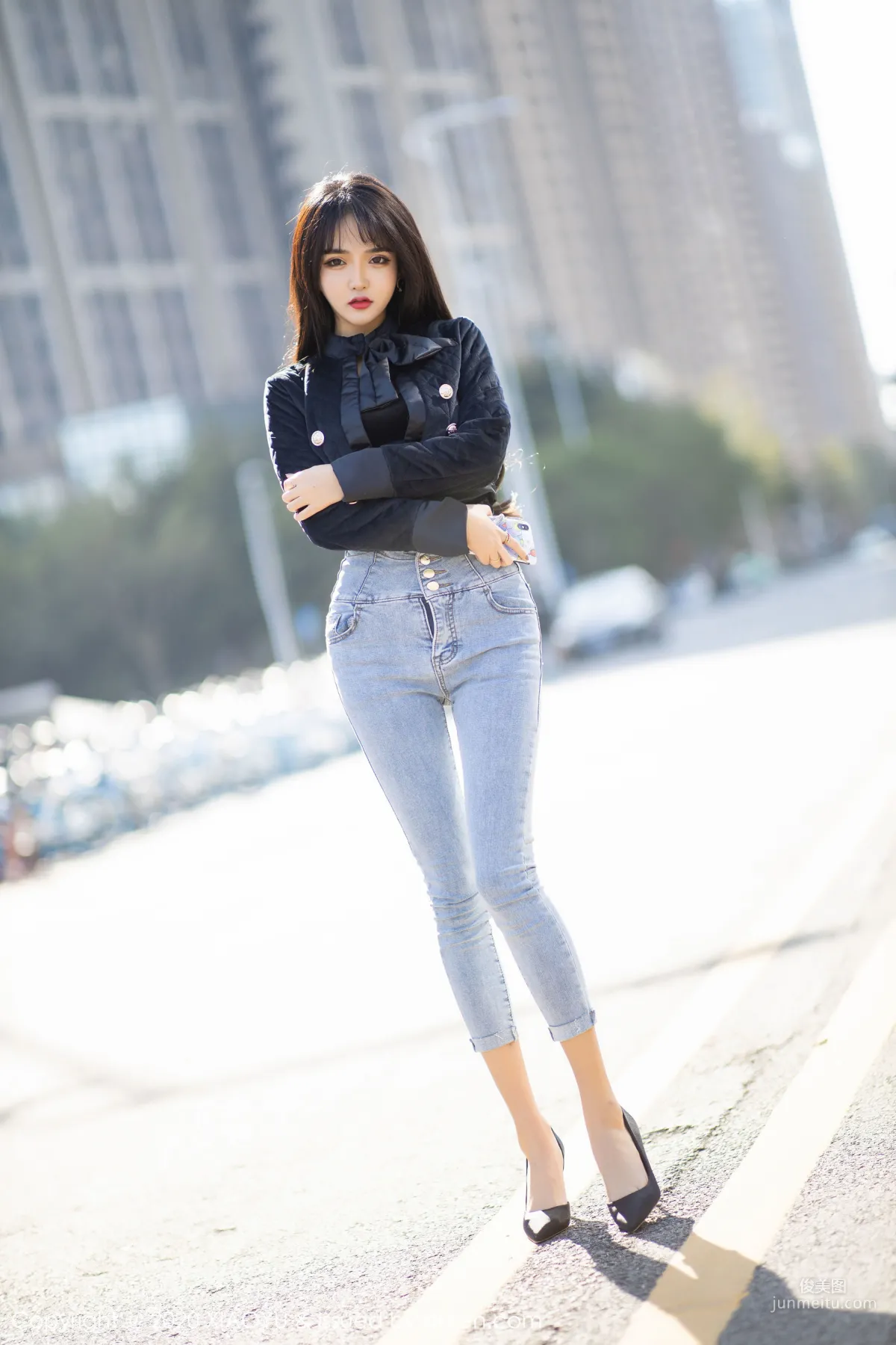 Miko Jiang, Sexy Jeans and Lingerie Theme Temptation [XIAOYU] Vol.235 Photo Set photo 10