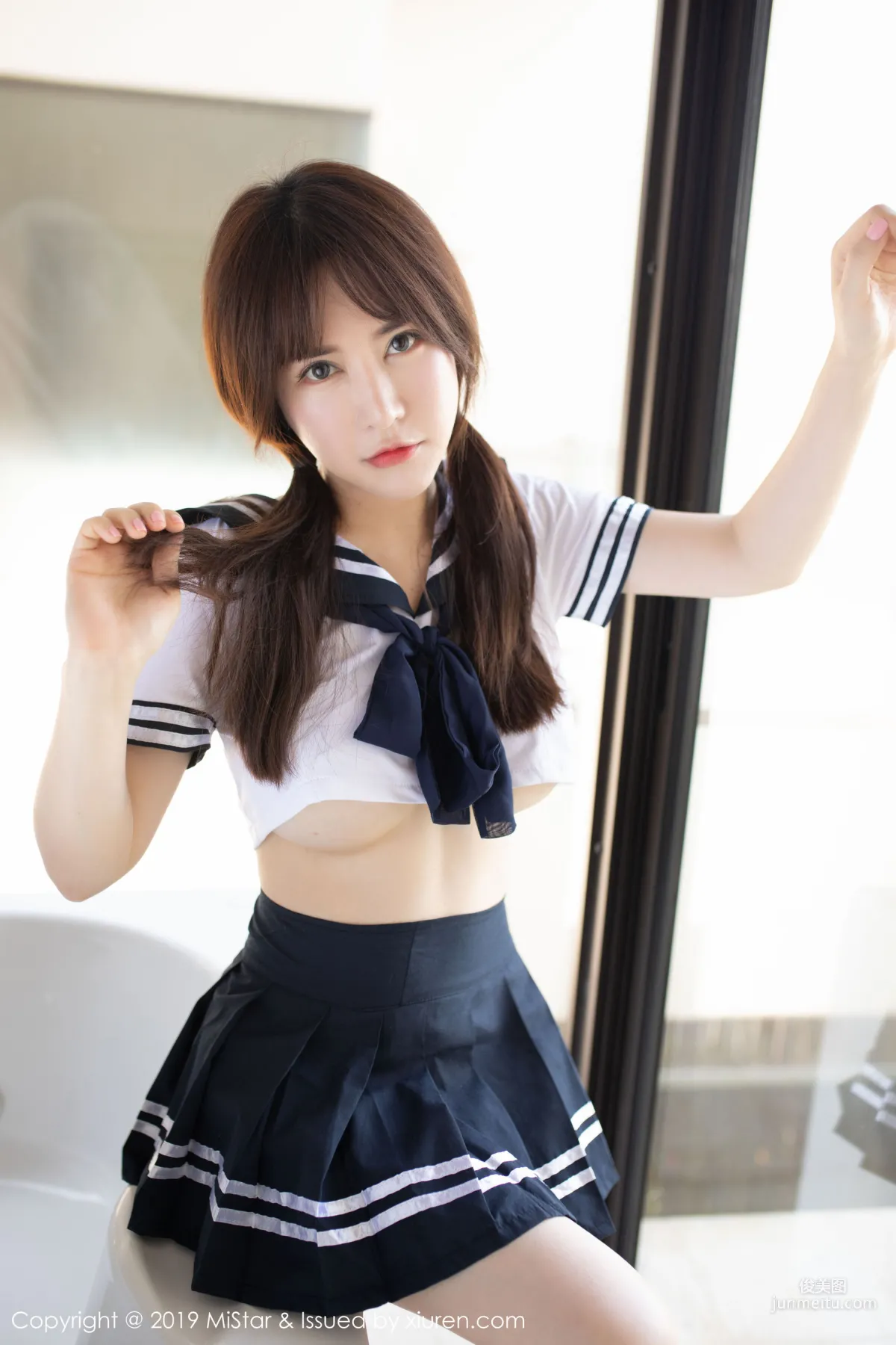 Xia Xizi, Bathtub Sailor Suit [MiStar] VOL.317 Photo Set photo 19