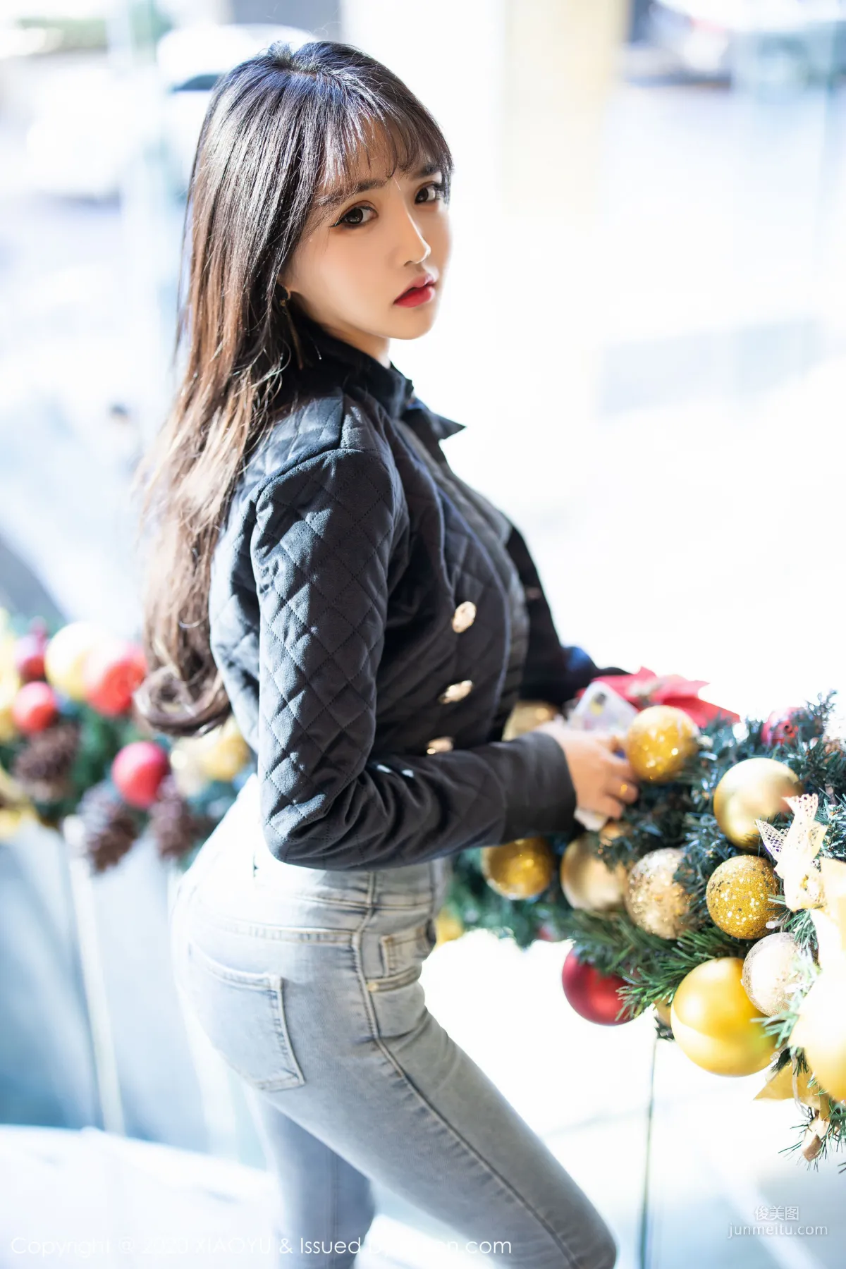 Miko Jiang, Sexy Jeans and Lingerie Theme Temptation [XIAOYU] Vol.235 Photo Set photo 13