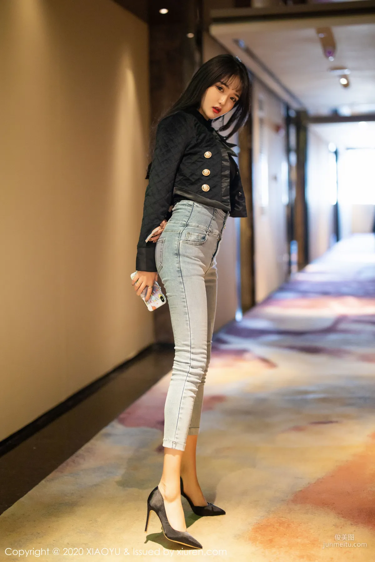 Miko Jiang, Sexy Jeans and Lingerie Theme Temptation [XIAOYU] Vol.235 Photo Set photo 22