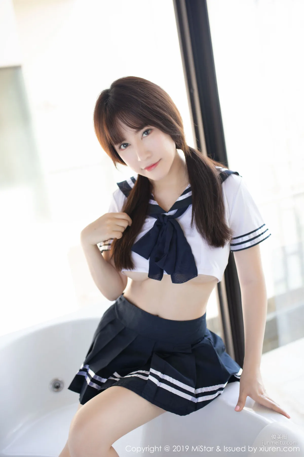 夏希子《浴缸水手服》 [魅妍社MiStar] VOL.317 写真集1