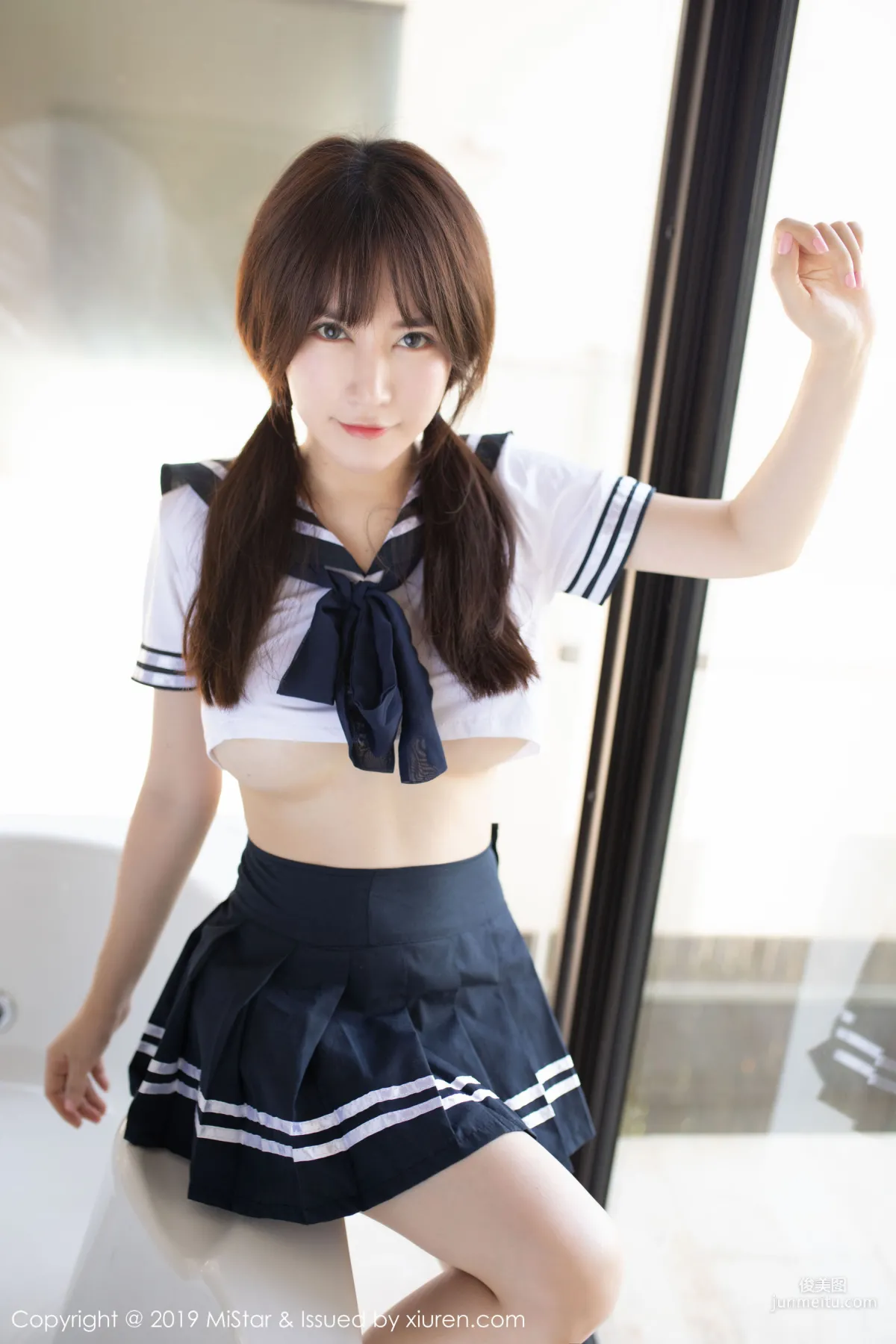 Xia Xizi, Bathtub Sailor Suit [MiStar] VOL.317 Photo Set photo 18