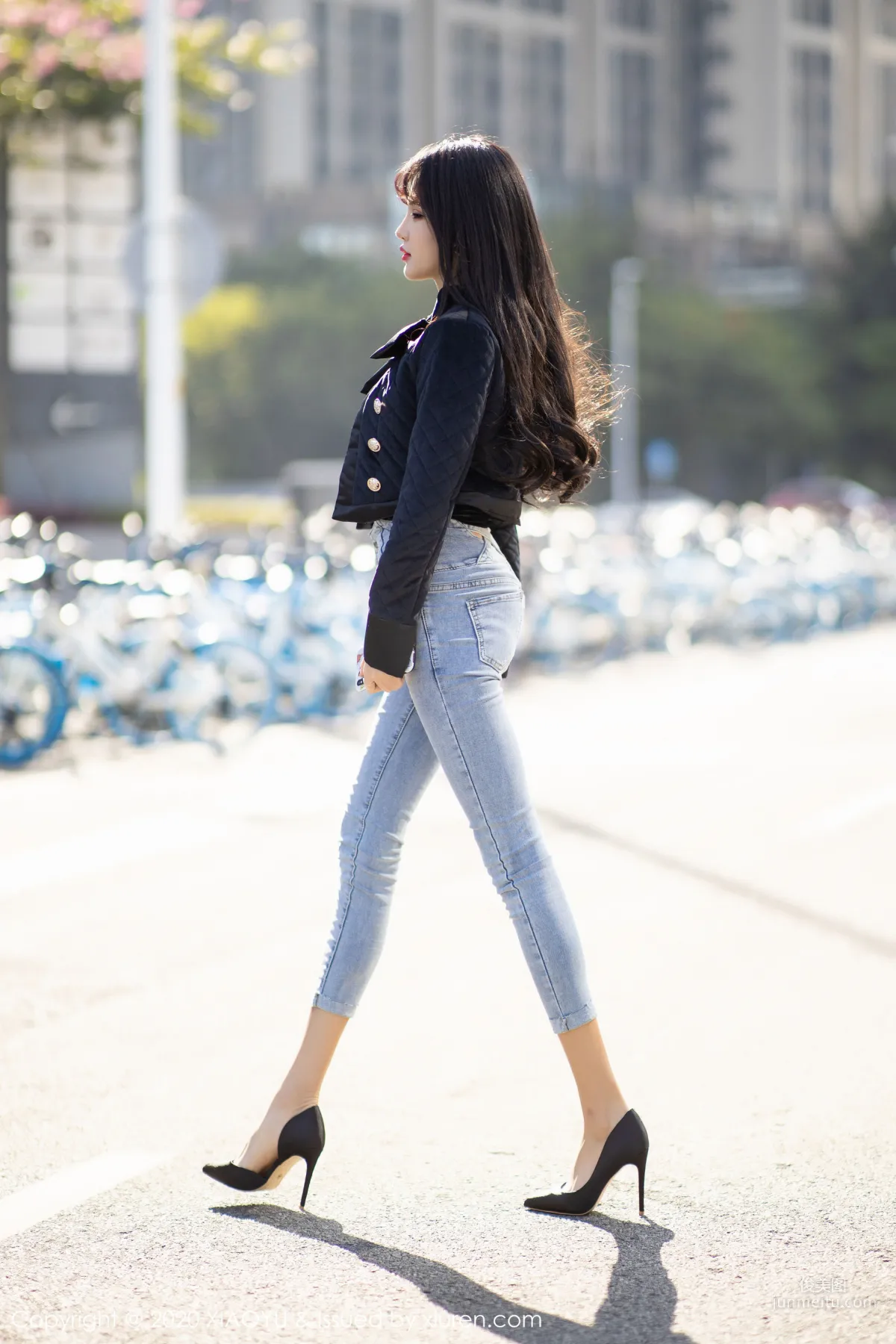 Miko Jiang, Sexy Jeans and Lingerie Theme Temptation [XIAOYU] Vol.235 Photo Set photo 5