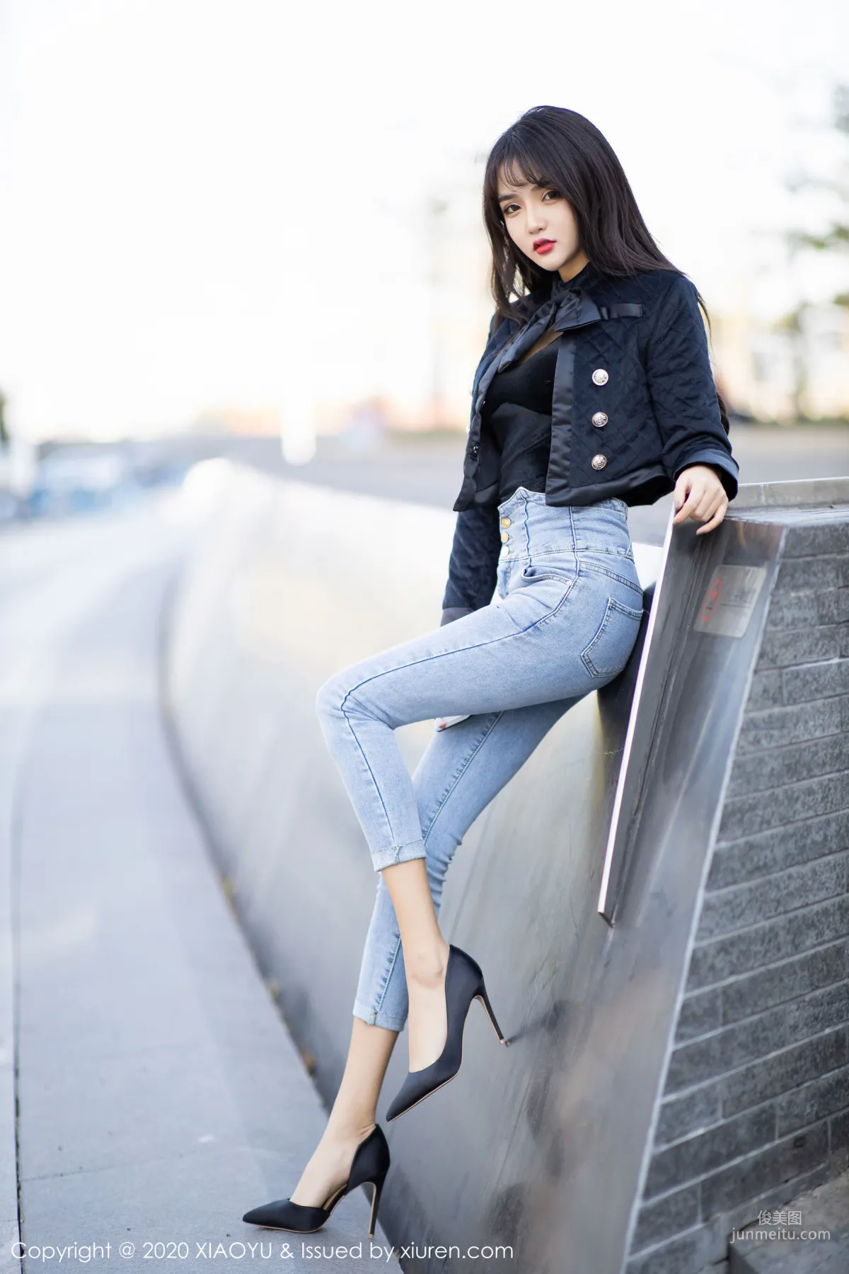 Miko Jiang, Sexy Jeans and Lingerie Theme Temptation [XIAOYU] Vol.235 Photo Set photo 8
