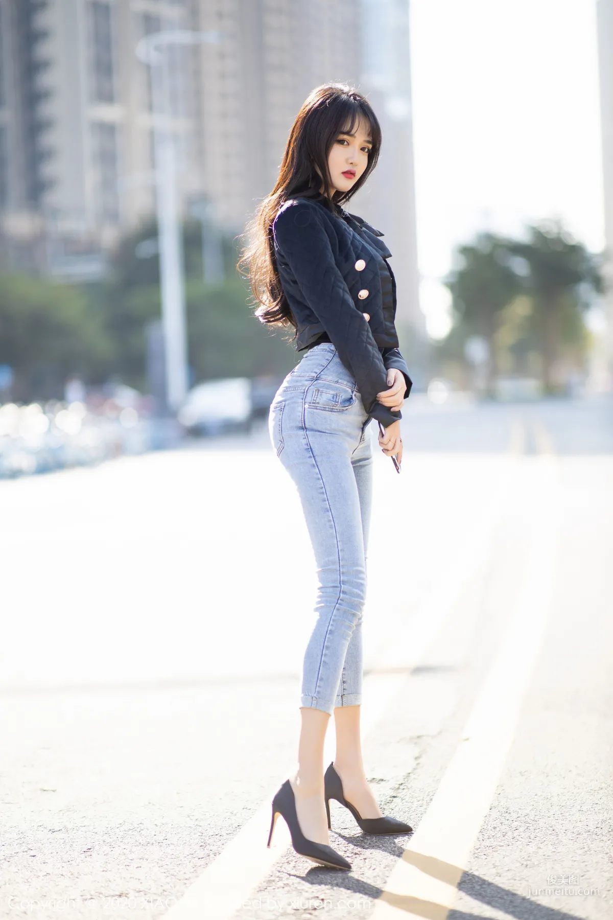 Miko Jiang, Sexy Jeans and Lingerie Theme Temptation [XIAOYU] Vol.235 Photo Set photo 12