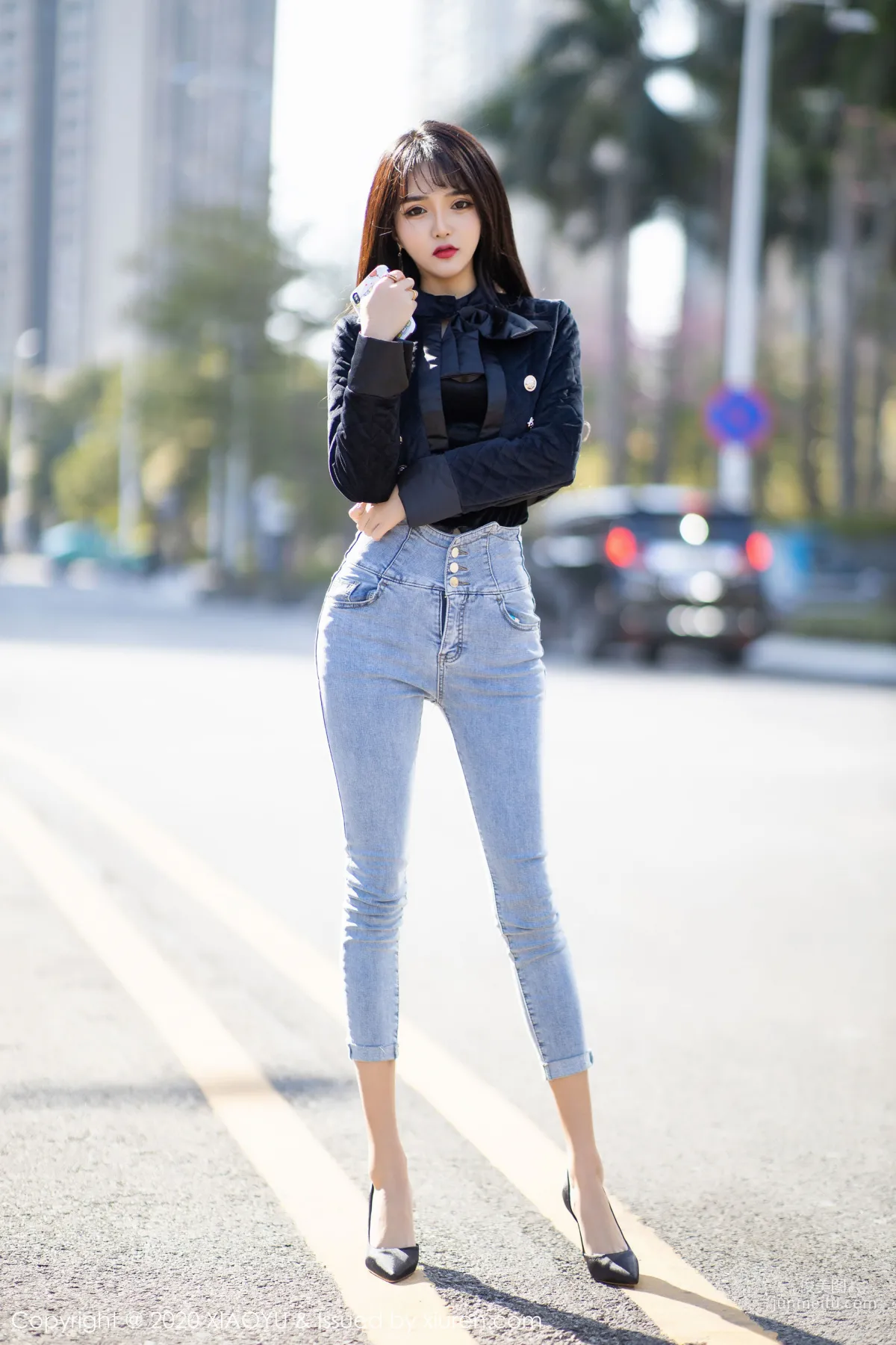 Miko Jiang, Sexy Jeans and Lingerie Theme Temptation [XIAOYU] Vol.235 Photo Set photo 4