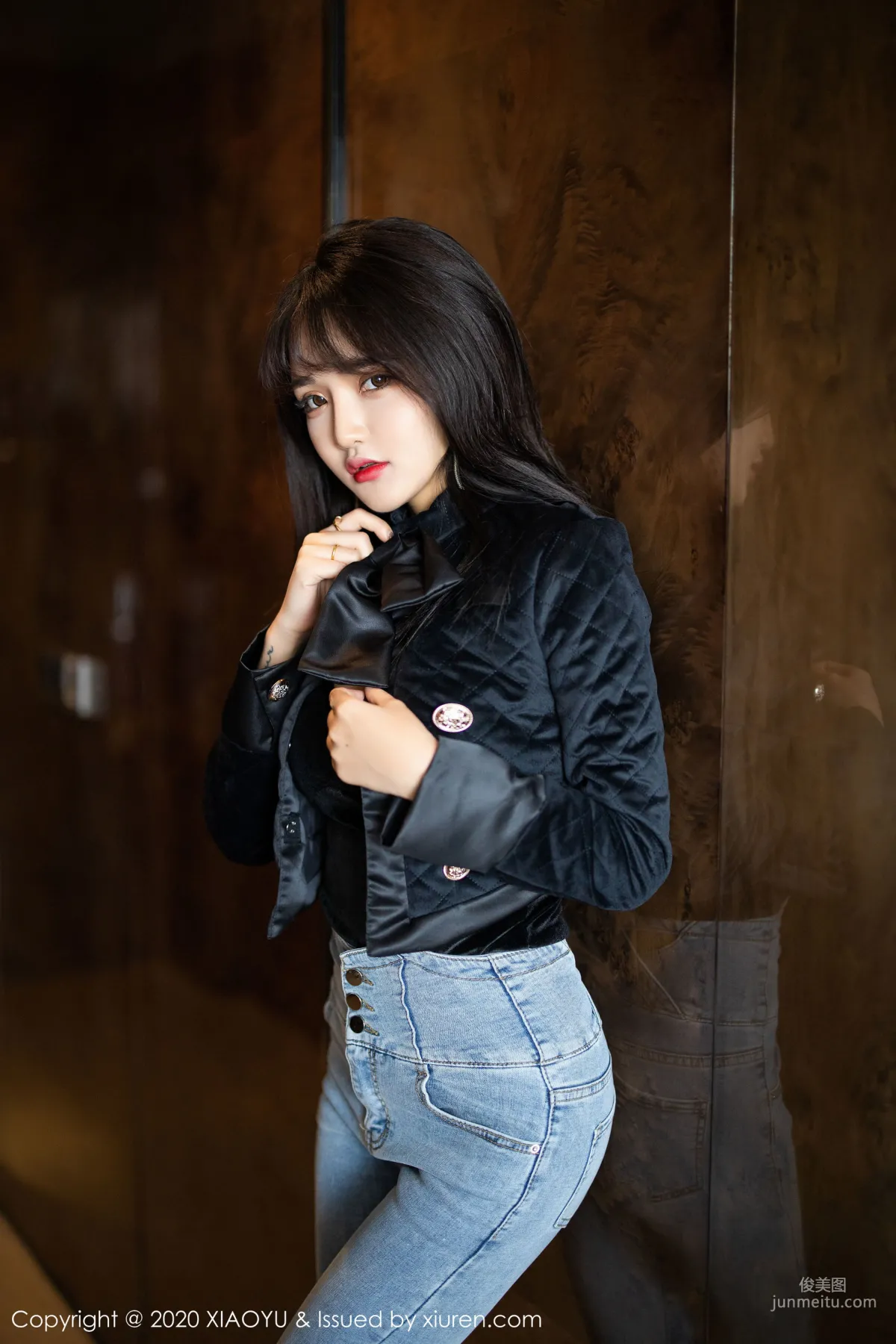 Miko Jiang, Sexy Jeans and Lingerie Theme Temptation [XIAOYU] Vol.235 Photo Set photo 31