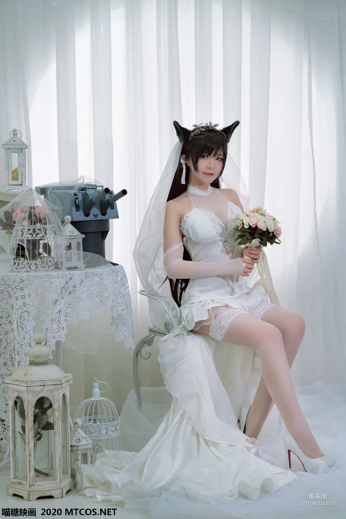 Wedding Dress Atago [Miaotang Yinghua] VOL.115 Photo Set photo 15