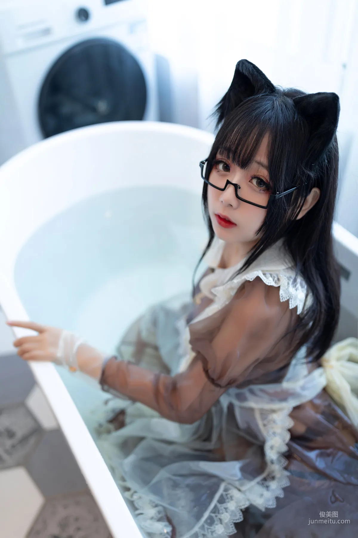 'Brown Transparent Maid' [Miaotang Yinghua] VOL.125 Photo Set photo 15