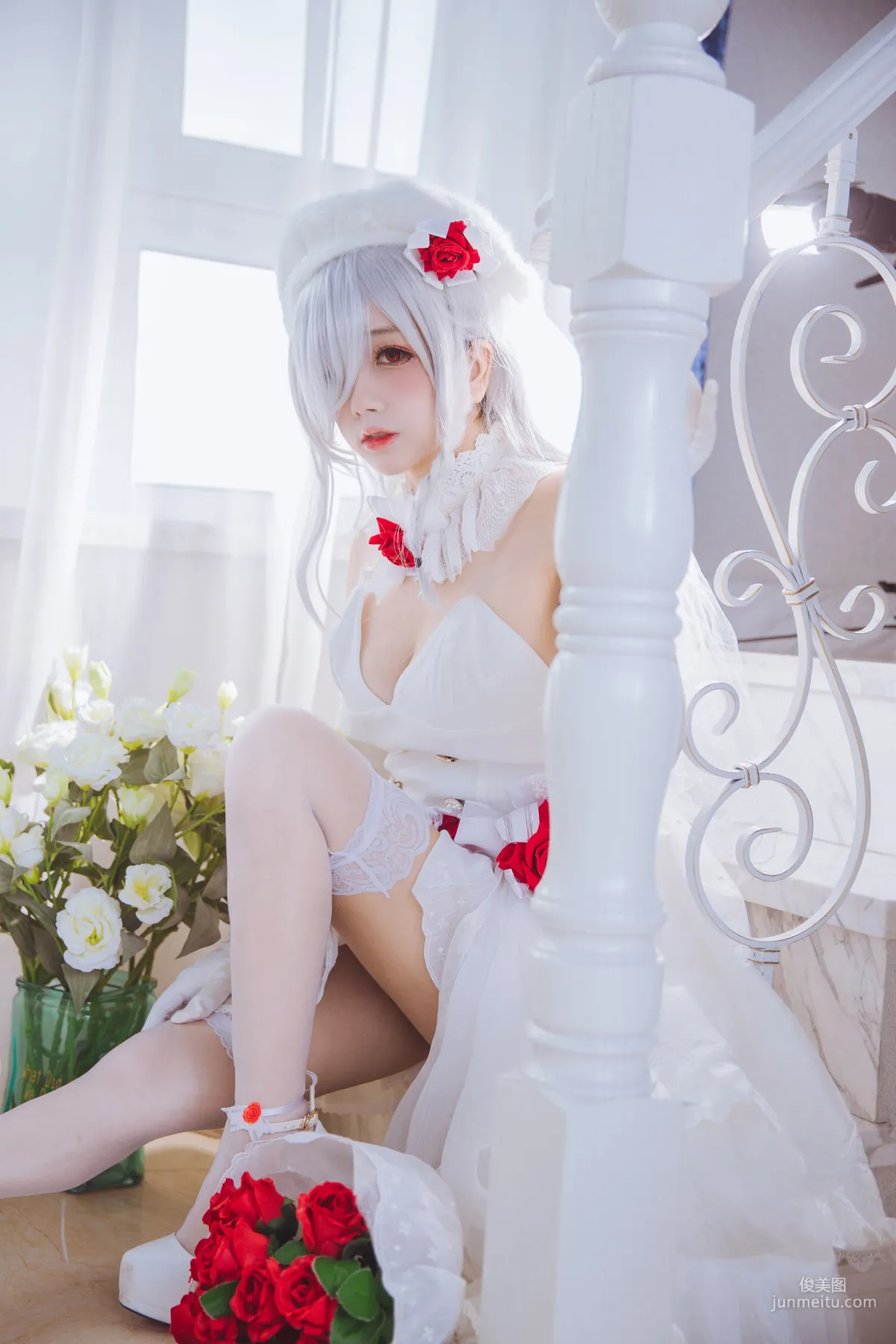 《花嫁cos》 [喵糖映画] VOL.123 写真集33