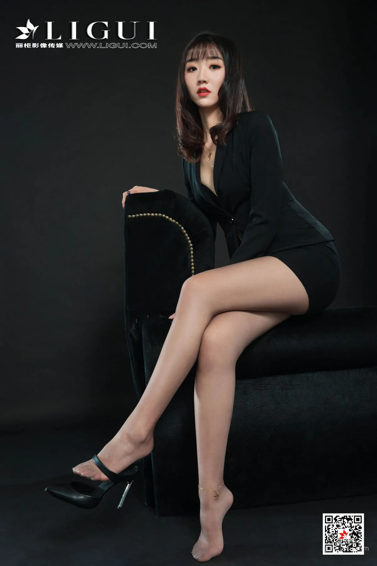 Model 小涵《肉丝高跟美腿OL》 [丽柜LIGUI] 网络丽人 写真集7