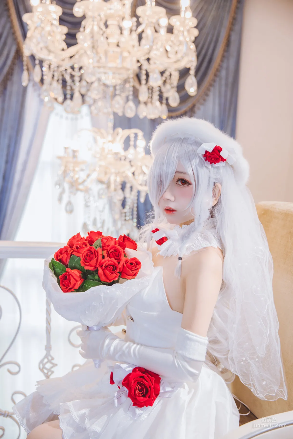 《花嫁cos》 [喵糖映画] VOL.123 写真集4