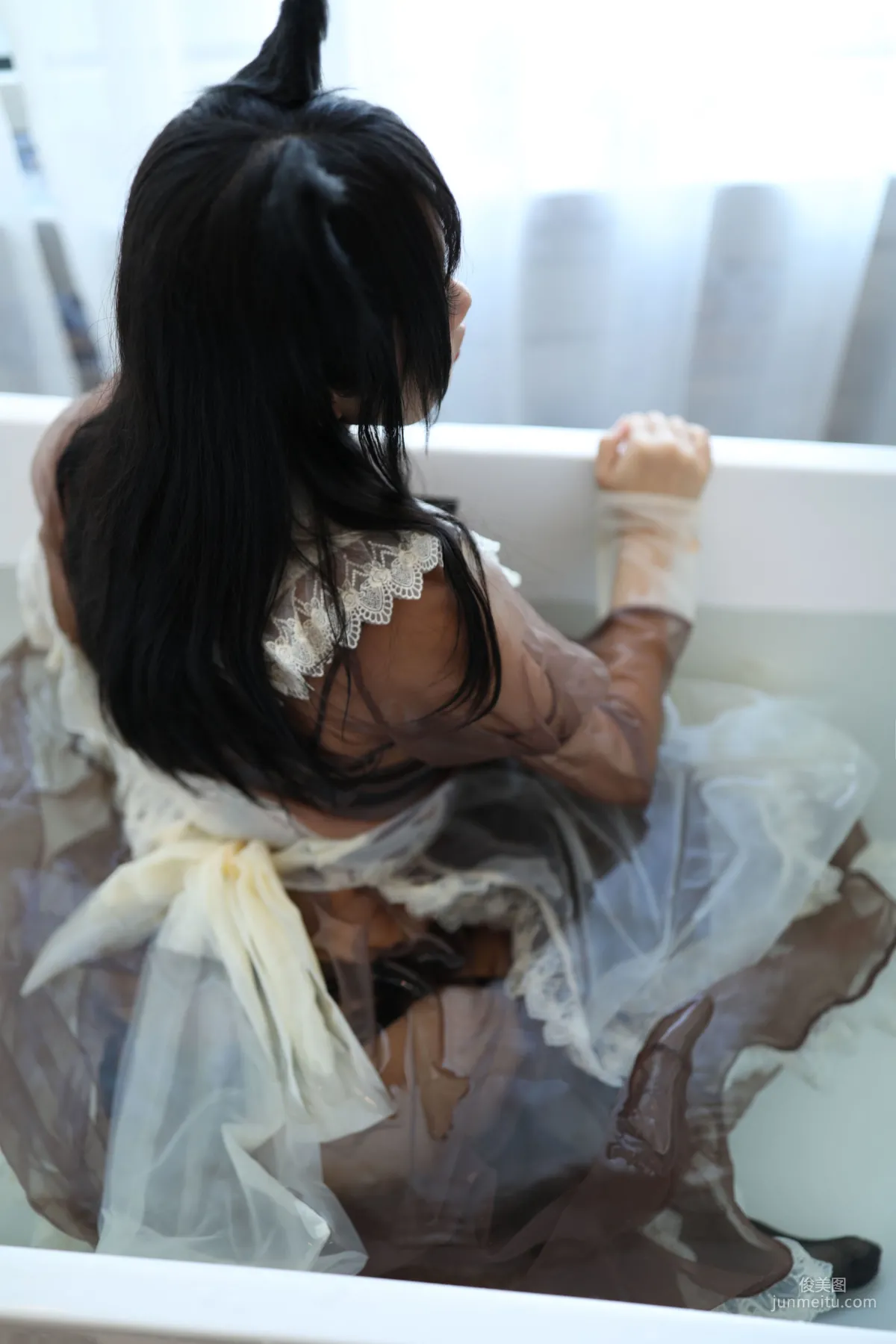 'Brown Transparent Maid' [Miaotang Yinghua] VOL.125 Photo Set photo 16