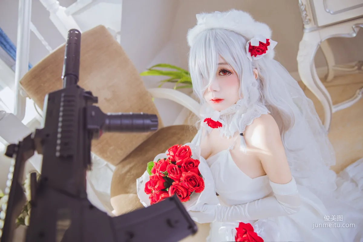 《花嫁cos》 [喵糖映画] VOL.123 写真集35