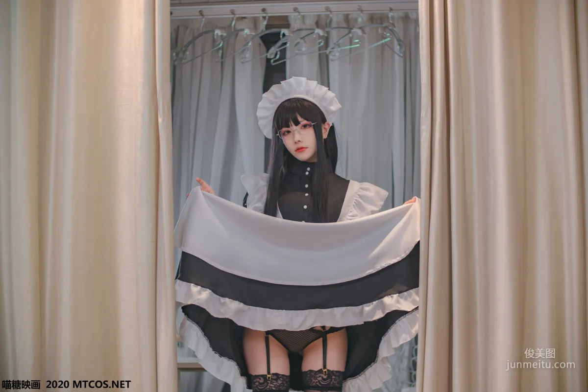 《女仆眼镜娘》 [喵糖映画] VOL.120 写真集5