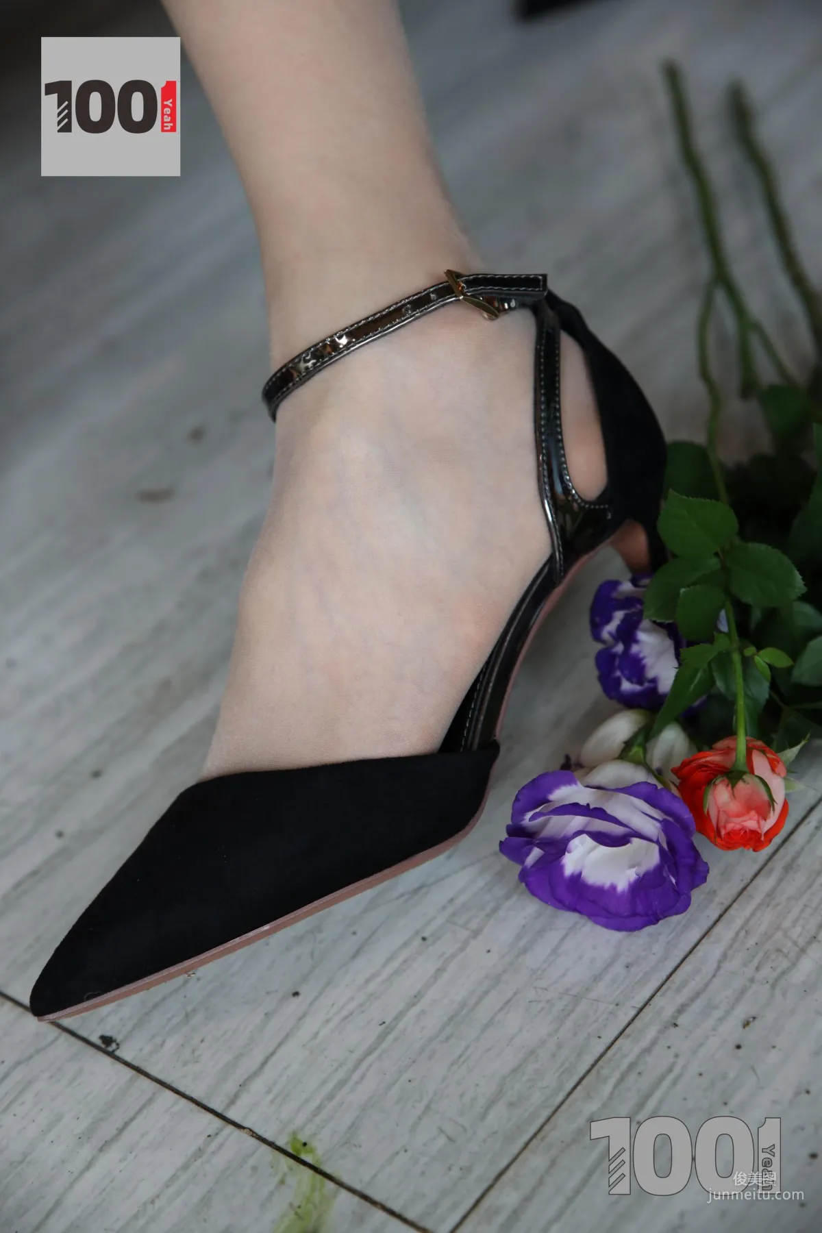 Model Cao Mei, Florist 1 [One Thousand and One Nights] Stockings and Beautiful Legs Photo Set photo 62