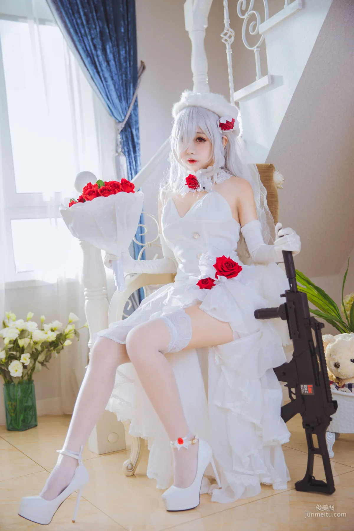 《花嫁cos》 [喵糖映画] VOL.123 写真集39