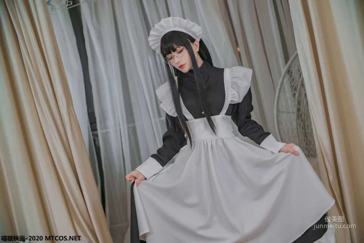 《女仆眼镜娘》 [喵糖映画] VOL.120 写真集25