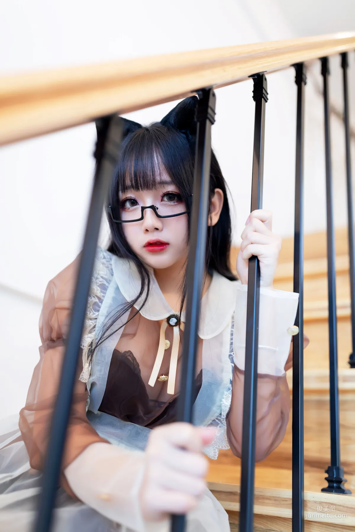 'Brown Transparent Maid' [Miaotang Yinghua] VOL.125 Photo Set photo 23