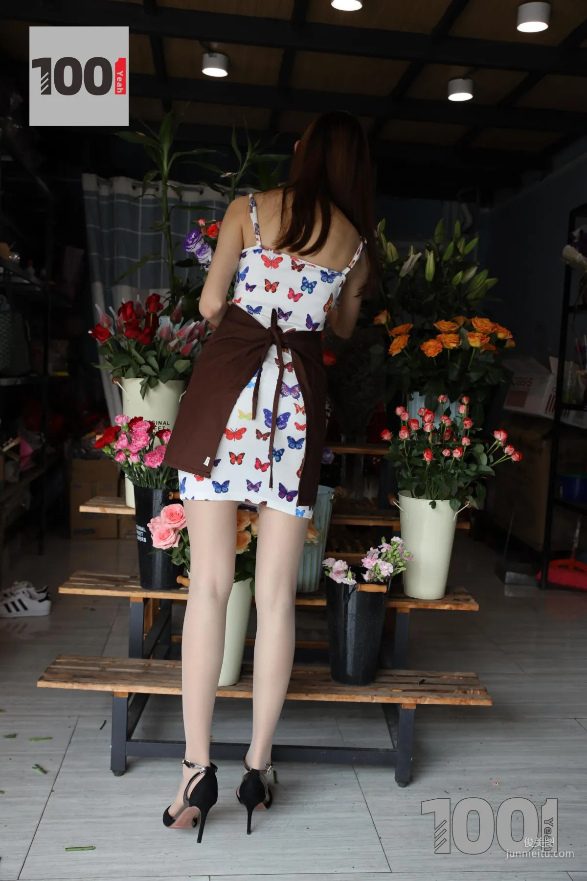 Model Cao Mei, Florist 1 [One Thousand and One Nights] Stockings and Beautiful Legs Photo Set photo 89