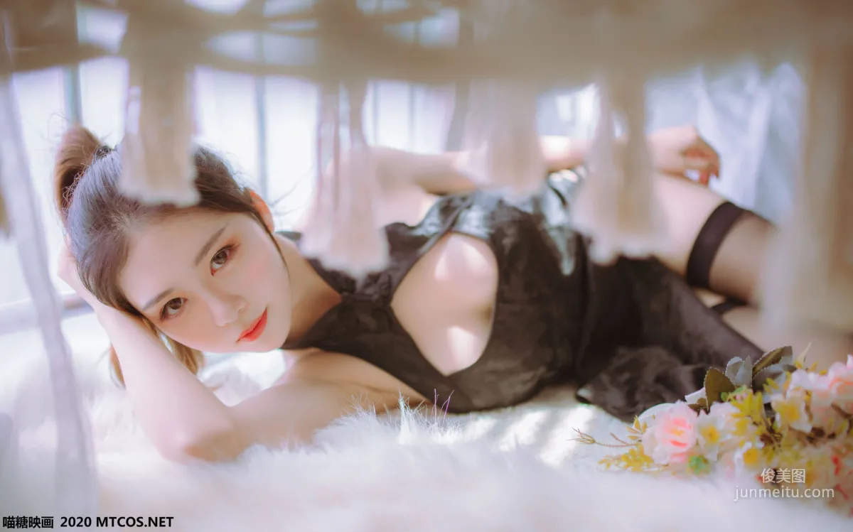 《黑白旗袍雙子》 [喵糖映畫] VOL.114 寫真集 15
