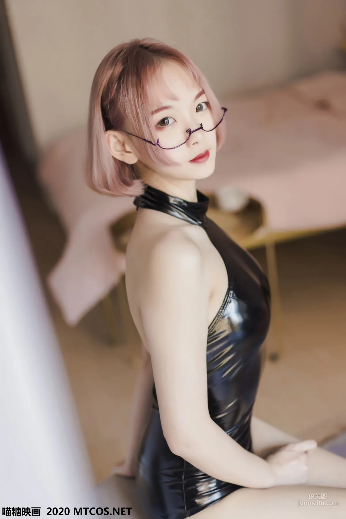 'Long-Legged Glasses Girl' [Miaotang Yinghua] VOL.110 Photo Set photo 39