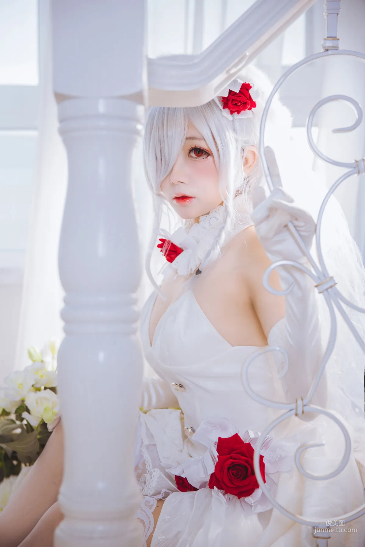 《花嫁cos》 [喵糖映画] VOL.123 写真集14