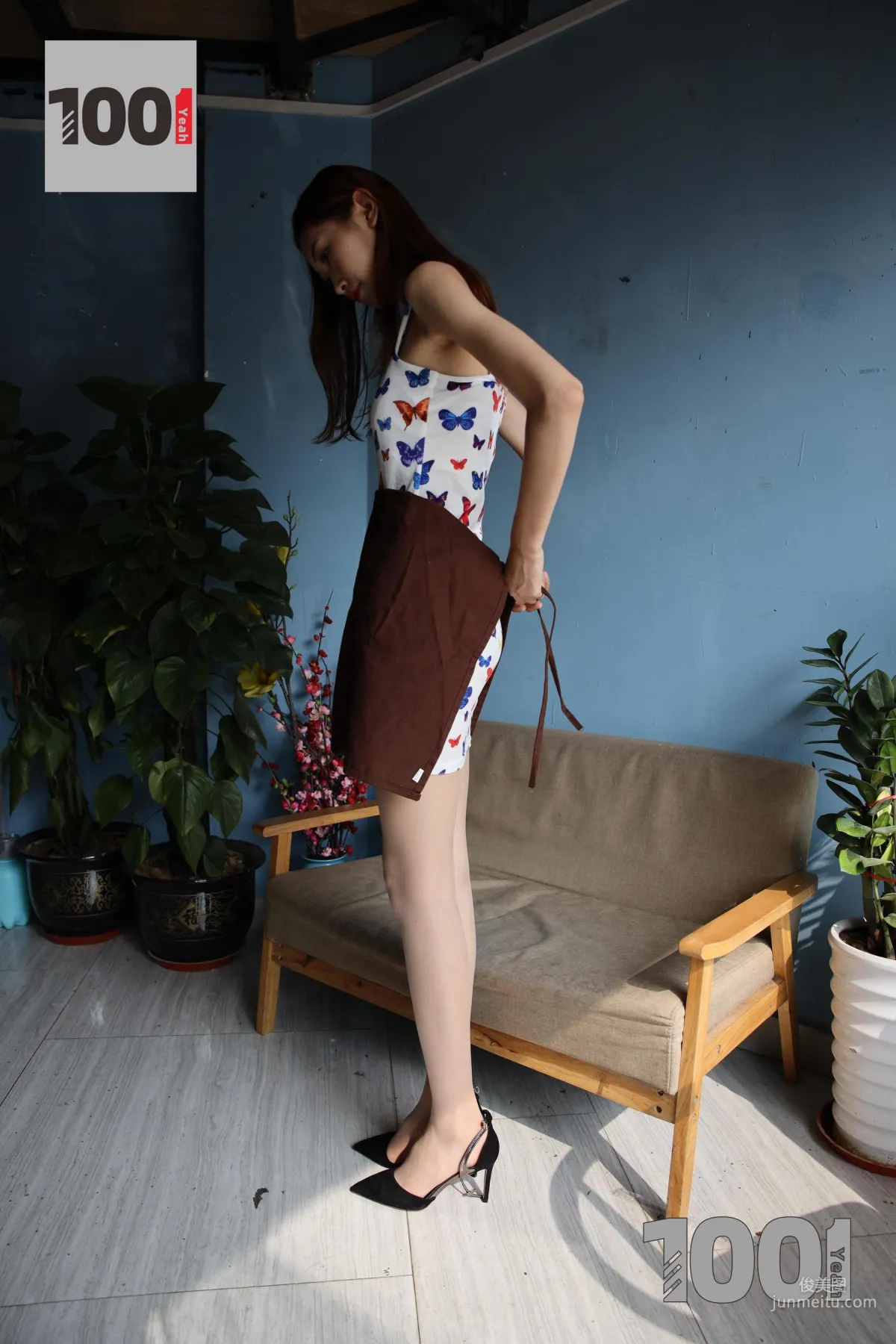Model Cao Mei, Florist 2 [One Thousand and One Nights] Stockings and Beautiful Legs Photo Set photo 44