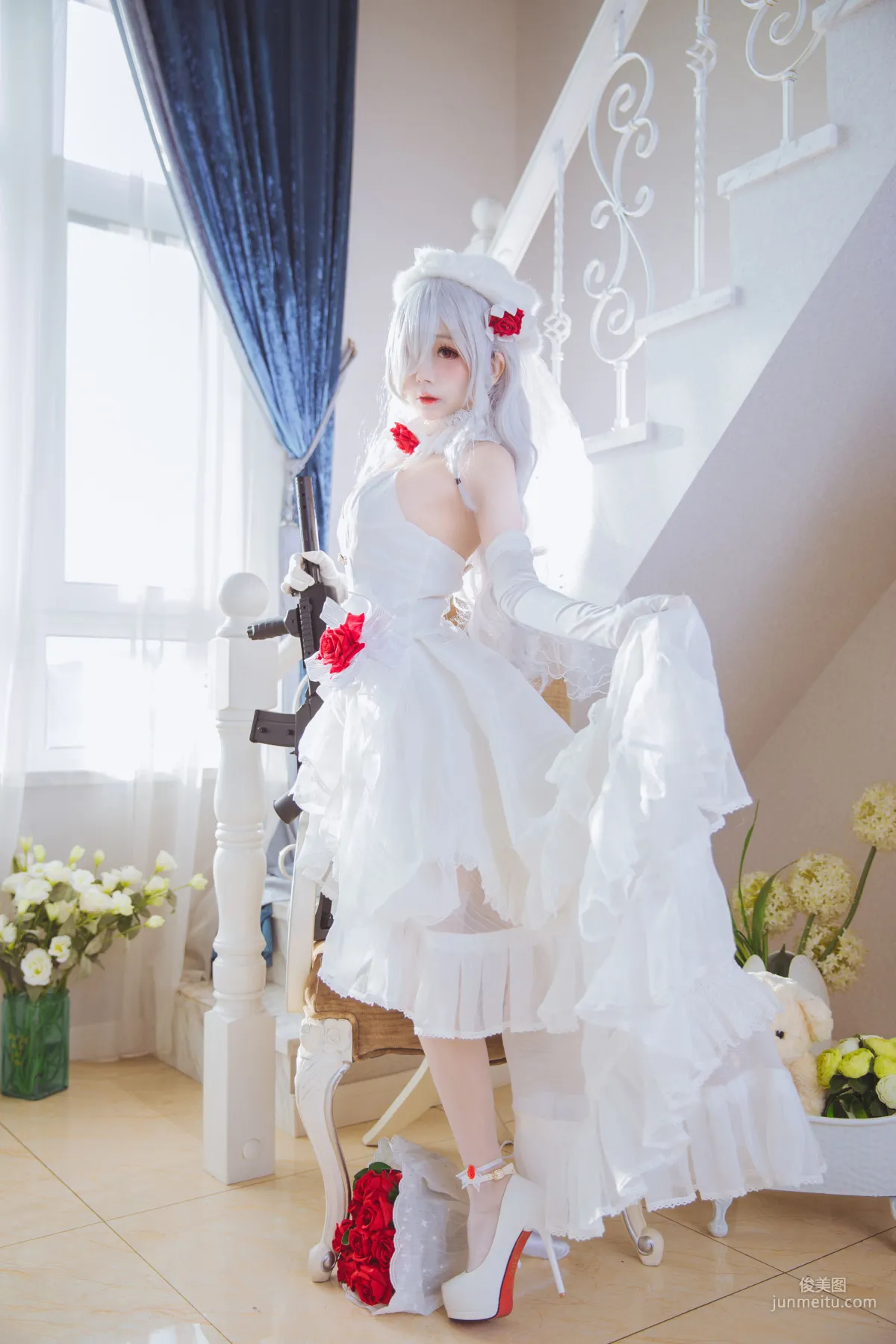 《花嫁cos》 [喵糖映画] VOL.123 写真集5