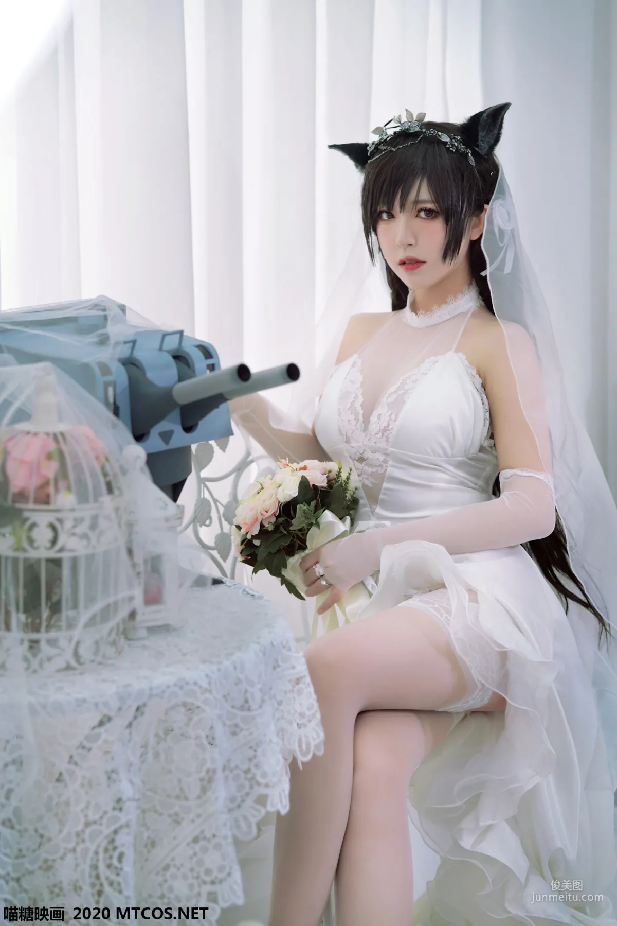 Wedding Dress Atago [Miaotang Yinghua] VOL.115 Photo Set photo 18