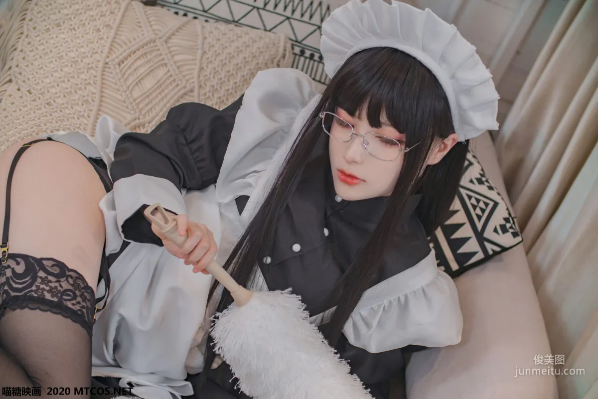 《女仆眼镜娘》 [喵糖映画] VOL.120 写真集17