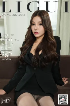 Model 李仁《肉絲美腿OL女郎》 [麗櫃LIGUI] 寫真集