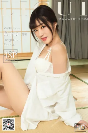 Model 安娜《浴室白襯衫絲足》 [麗櫃LIGUI] 寫真集