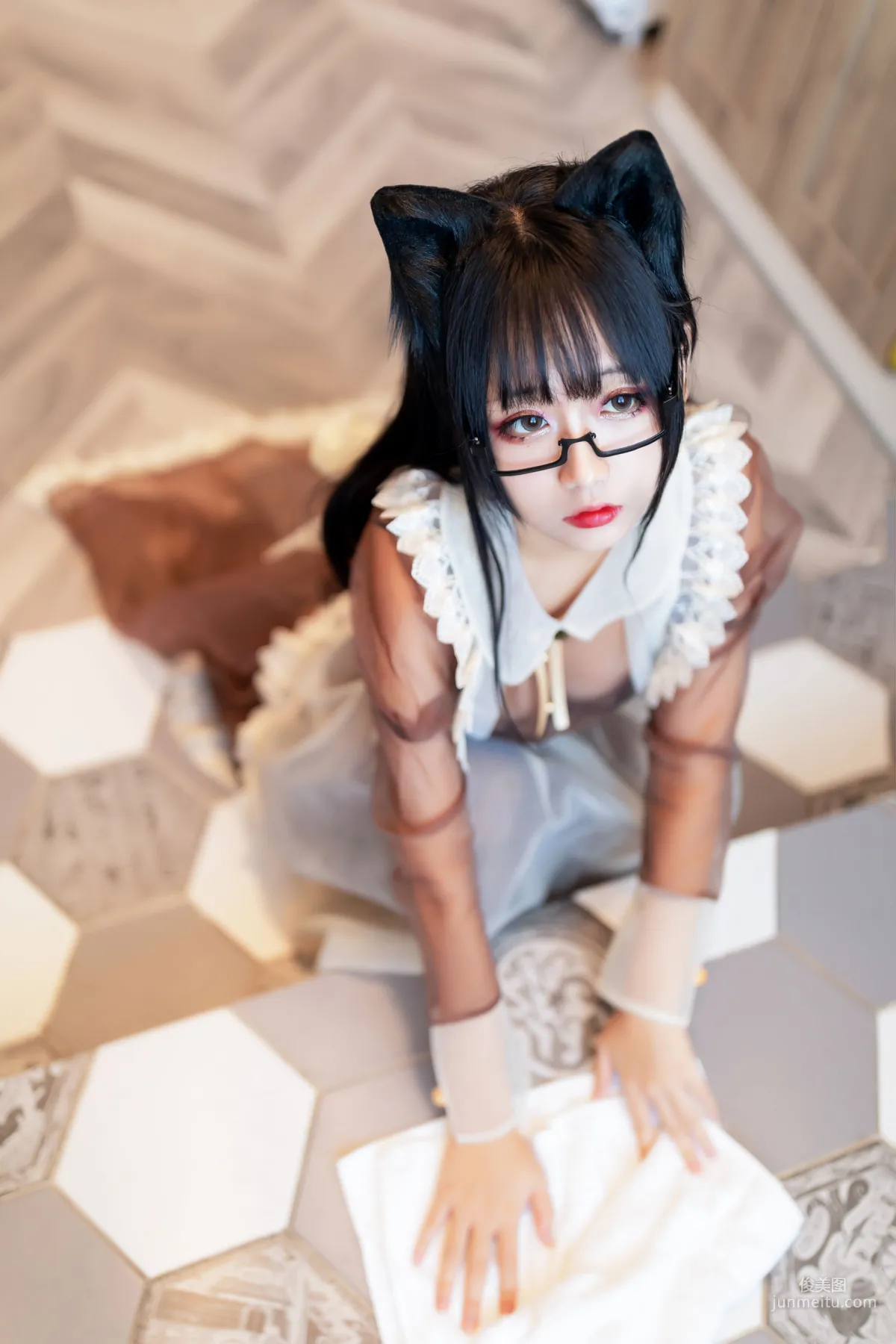 'Brown Transparent Maid' [Miaotang Yinghua] VOL.125 Photo Set photo 22