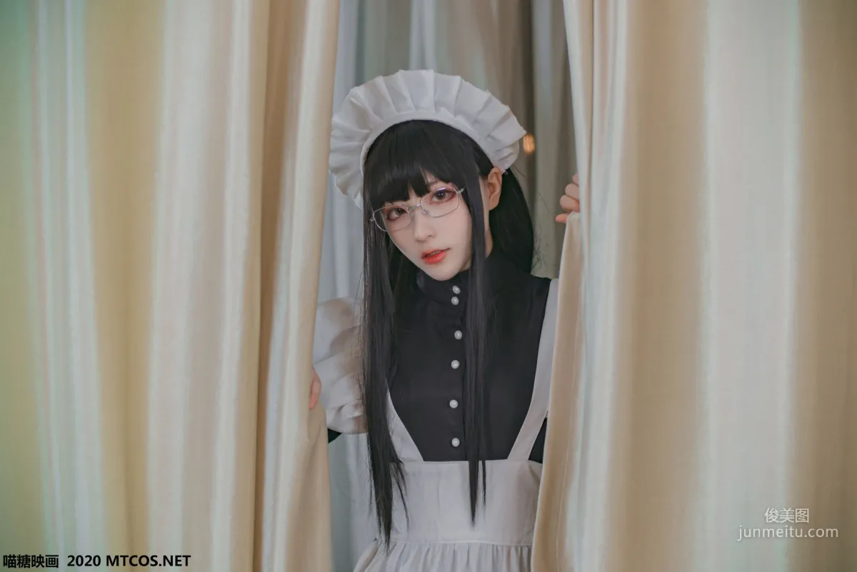 《女仆眼镜娘》 [喵糖映画] VOL.120 写真集28