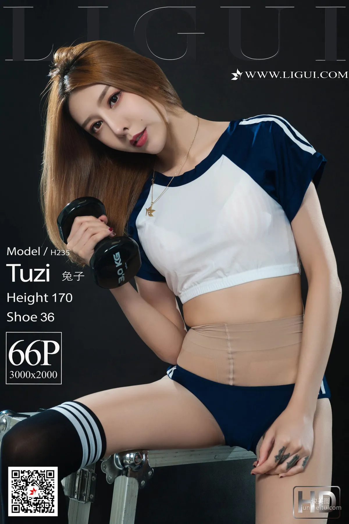 Model 兔子《体操服健身少女》 [丽柜LIGUI] 网络丽人 写真集1