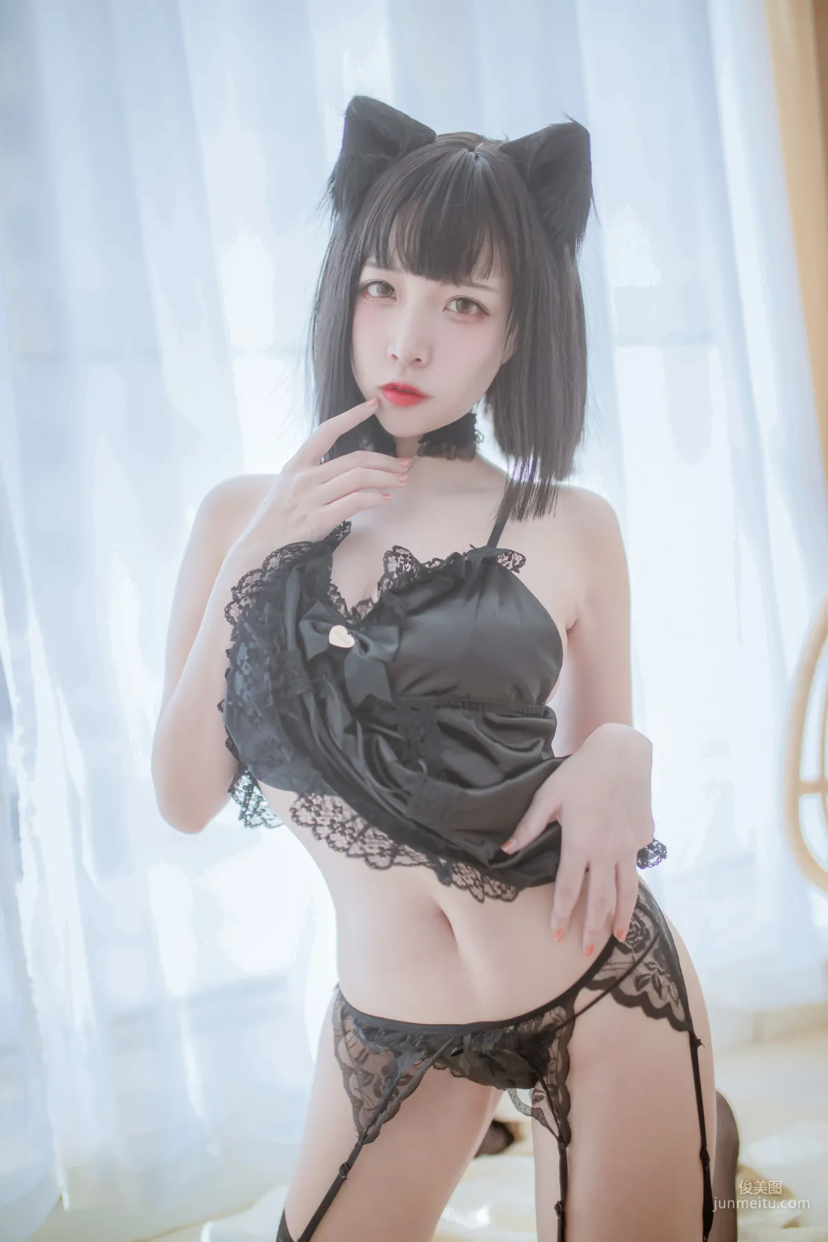 《私房雙人貓耳》 [喵糖映畫] VOL.128 寫真集 28