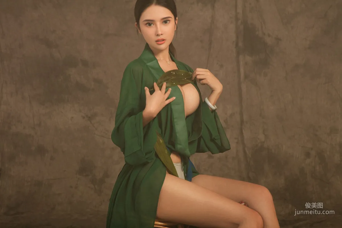 Jin Lu & Angela Chuchu, Zongzi Night Thoughts [Ugirls] T041 Photo Set photo 14