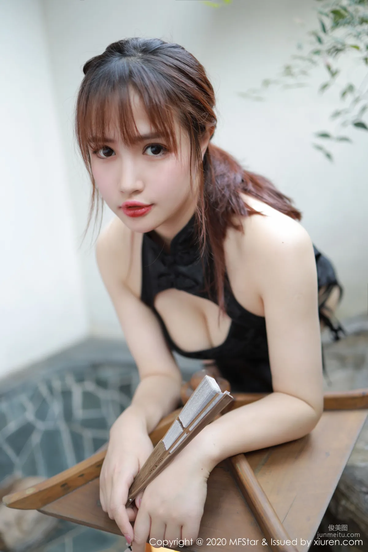 Eun Sol babe, Classical Qipao and Hazy Black Stockings Series [MFStar] Vol.269 Photo Set photo 23