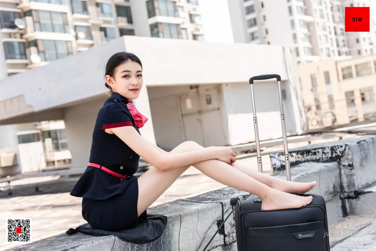 嘉慧《实习空乘》 [斯文传媒SIW] 写真集38