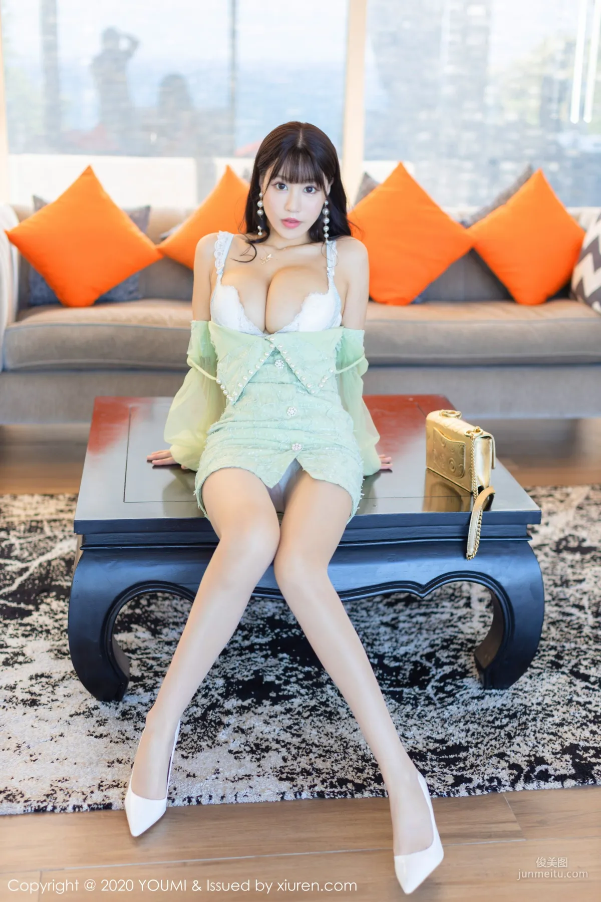 Barbie Keer Flower, Lace Lingerie and Hazy Flesh-Colored Stockings Series, [YouMi] Vol.417 Photo Set photo 17