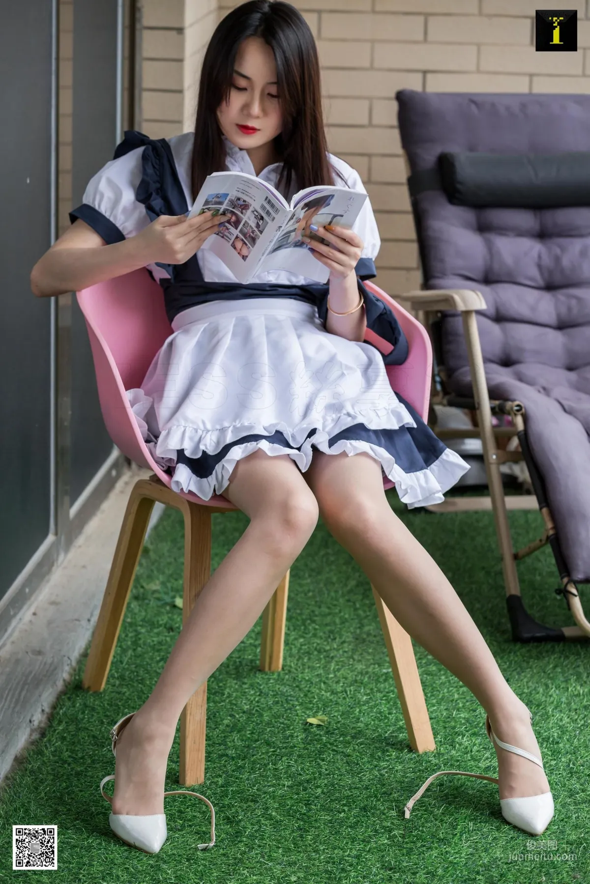 模特：珊珊 《卡哇伊女仆》 [异思趣向IESS] 写真集69